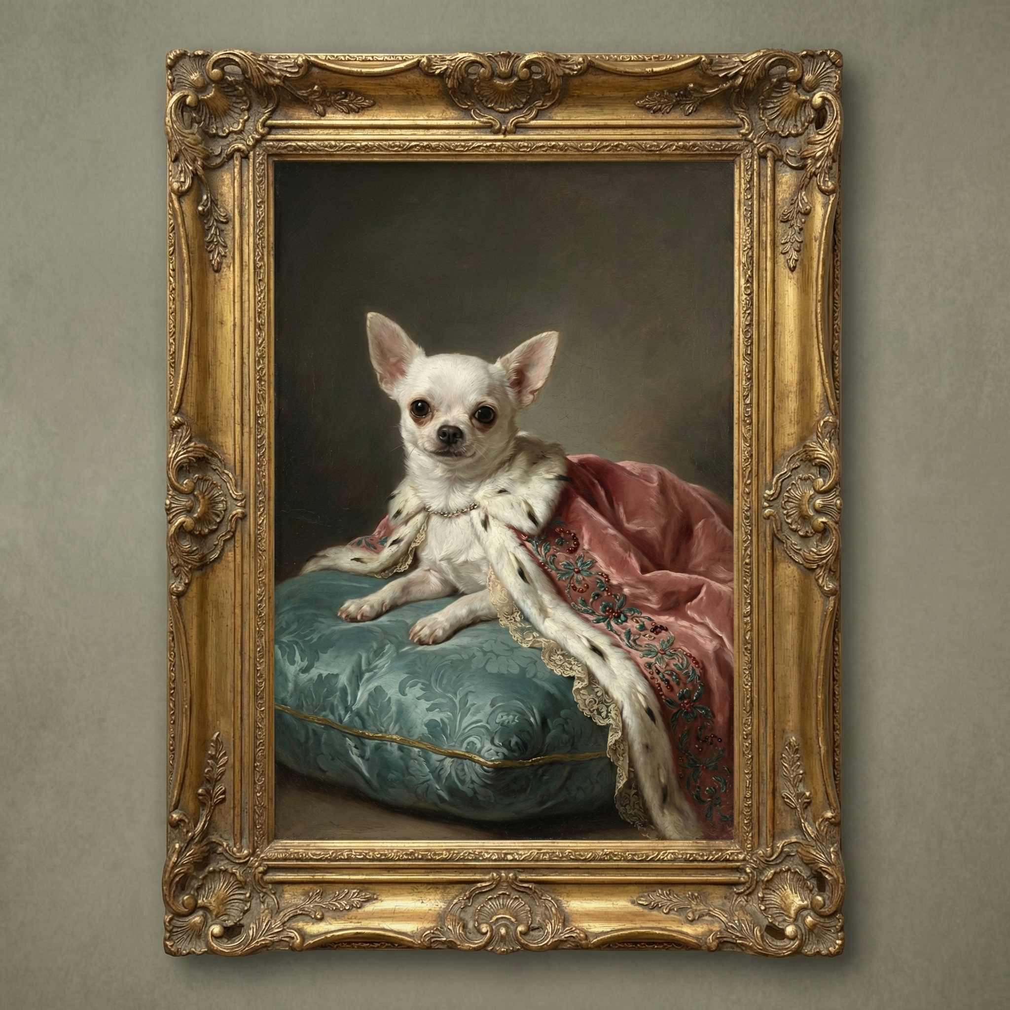 Capture Your Pet's Spirit Forever - Custom Pet Portrait Poster Canvas, Includes Digital File, Personalized Pet Gift