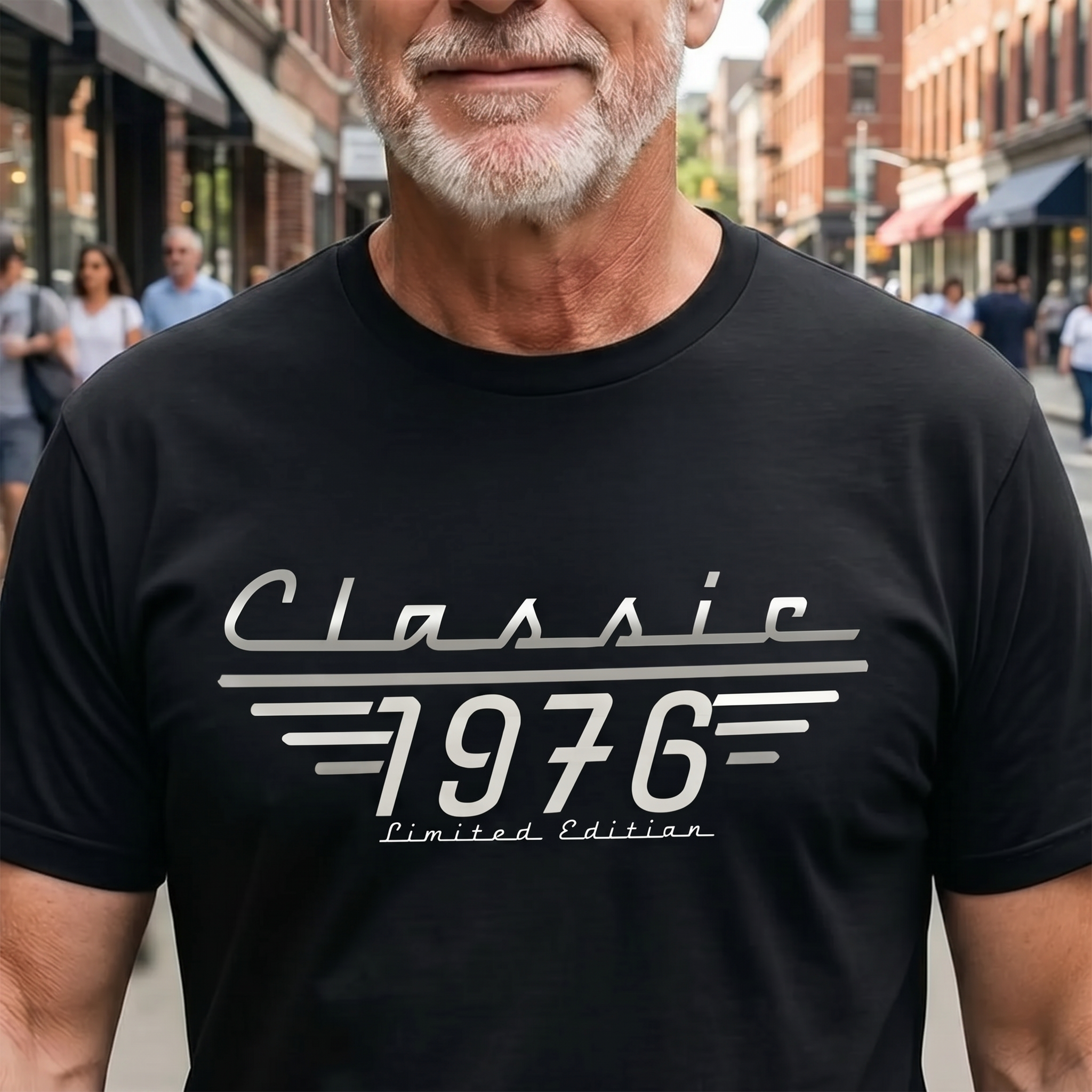 Personalized Vintage Birthday Shirt - Classic Limited Edition Gift for Him Dad Husband Grandpa, Old Age Keepsake Tee