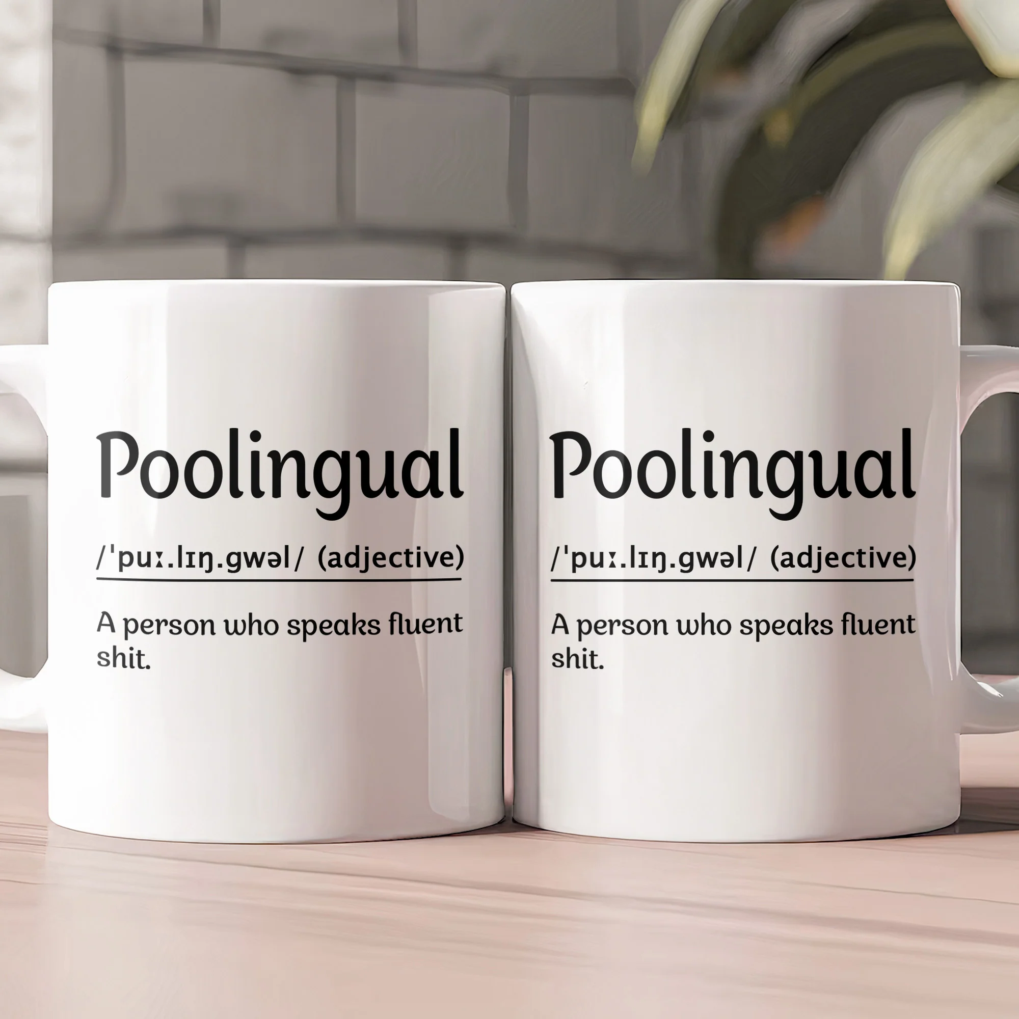 Funny Mug - Word Of The Day Version 2 - Elephant Gift, Exchange Gifts For Coworker - Personalized Mug