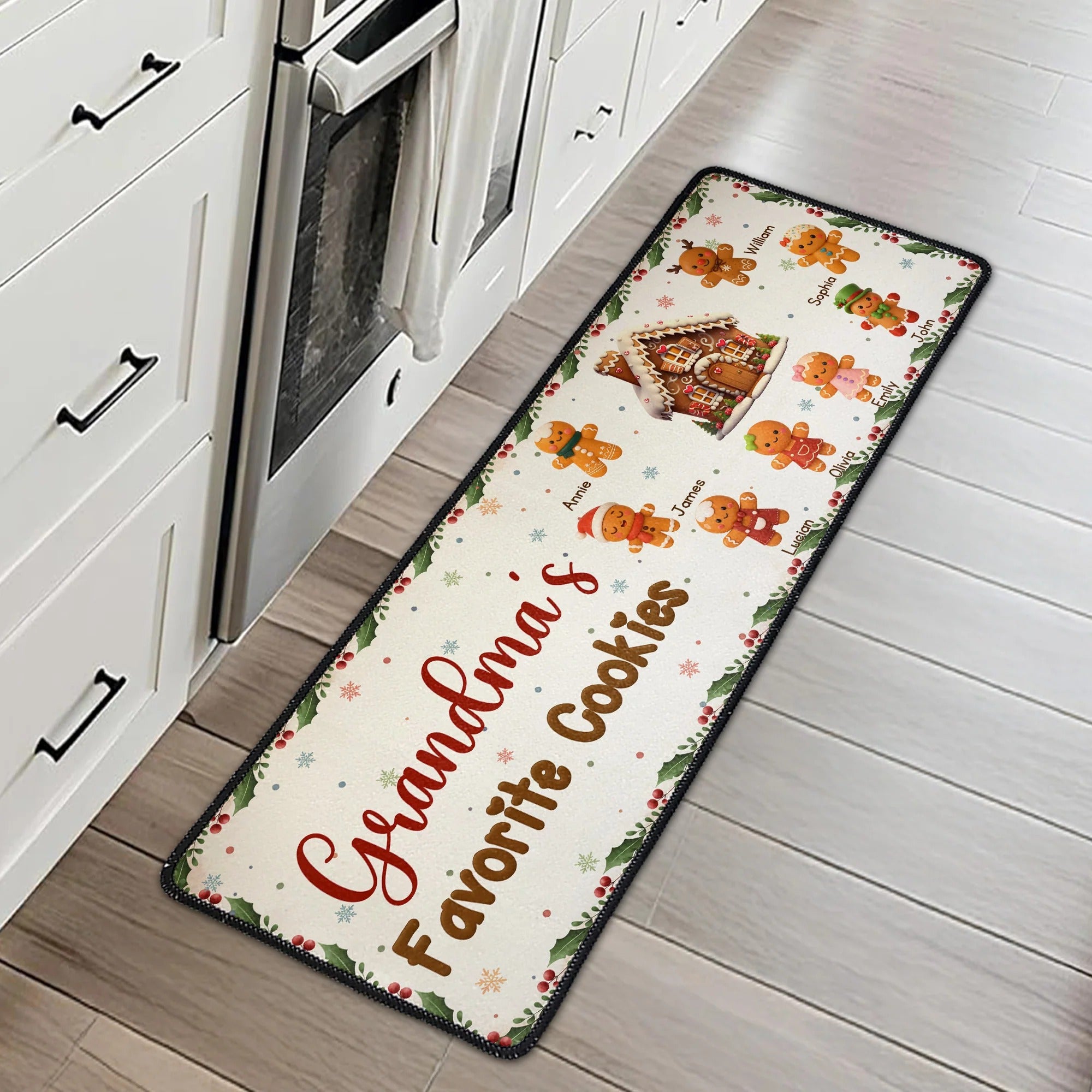 Grandma's Favorite Cookies - Personalized Runner Rug – DreamlyGifts