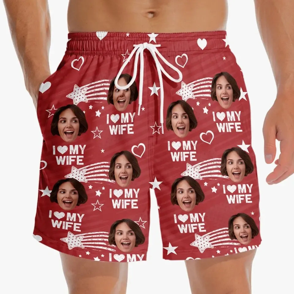 Custom Photo You Have A Tropical Vibe - Funny Personalized Custom Tropical Hawaiian Aloha Men Beach Shorts