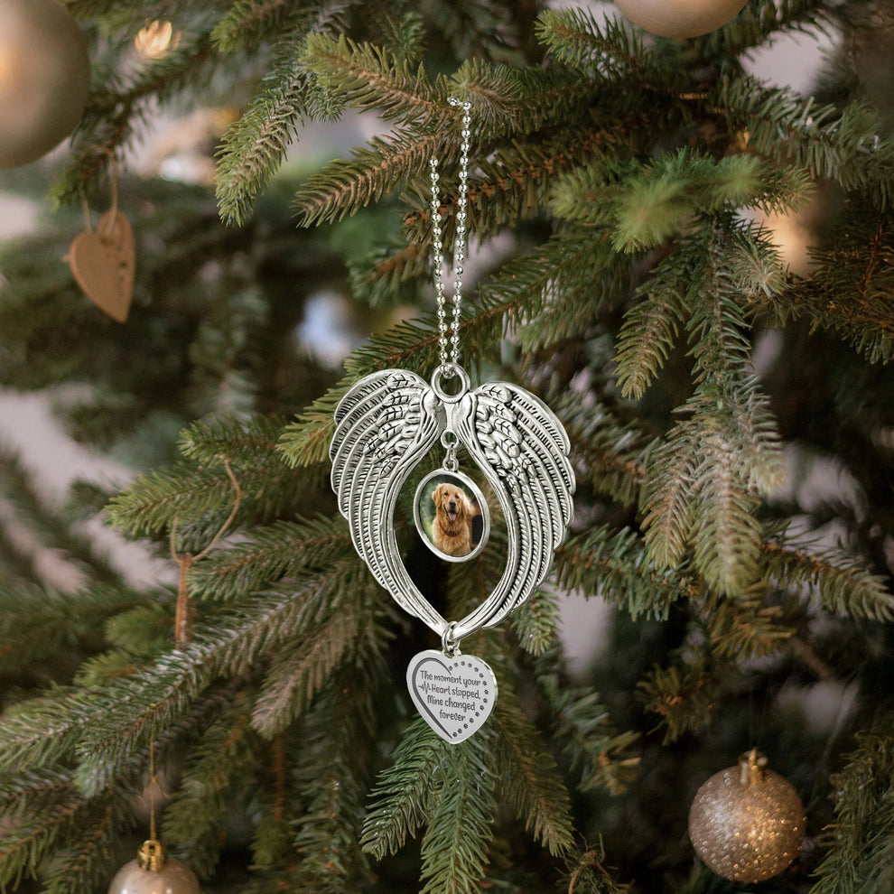 The Moment Your Heart Stopped, Mine Changed Forever Custom Angel Win